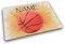 Textil Tischset mit Name/Gummirückseite/Platzdeckchen Platzset/personalisiert (Basketball)