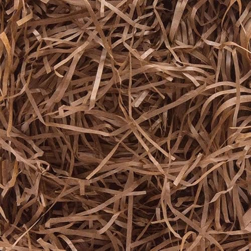 MOLUO Papier Bast geschreddertes Papier recycelbar Osterdeko Eier DIY Konfetti Geschenkbox Füllung Stuffers Fillers Hochzeitsdeko 20/50/100g