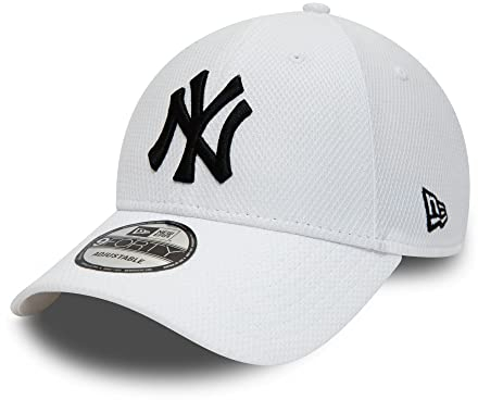 New Era New York Yankees MLB Diamond Era Essentials White 9Forty Adjustable Cap - One-Size