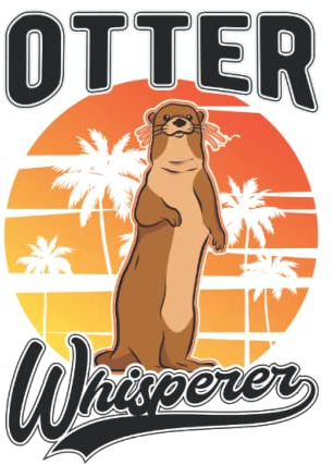 Otter Tagesplaner: Otter Flüsterer Otter Whisperer Seeotter / Kalender 2023 & 2024 / Wochenplaner Tagesplaner Planer / Planungsbuch To-Do-Liste / 6x9 Zoll / 100 ausfüllbare Seiten