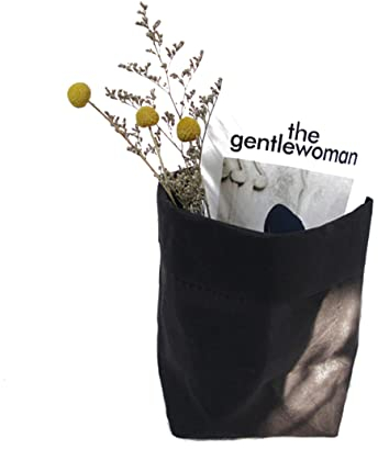 Cabilock Sac Kraft pour Articles divers Sac de Pot de Fleur en Papier Sac en Papier décoratif Panier de Plantes Cache Pot de Fleur Sac en Papier Lavable Papier Kraft Sac de Rangement