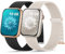 2 Stück Nylon Armband Kompatibel mit Apple Watch Armband 40mm 41mm 42mm 38mm 46mm 45mm 44mm 49mm Gewebtes Klettverschluss Sport Loop Armbänder für iWatch SE Ultra Series 10 9 8 7 6 5 4 3 2 1