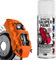 E-TECH Spray-On Brake Caliper Paint - Heat rated to 250°C (orange)