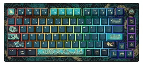 AKKO MOD 007B V3 HE Year of The Dragon Gaming Tastatur - Cream Yellow Magnetic Switches (ANSI)