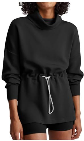 Camicetta con Balze Magliette Donna Nere Bluse Corte Magliette Autunno Corte Maglietta Nera T Shirt Blusa Nera E Fucsia Pull Over Vestito Maglietta con Bottoncini Magliette Donna con Scritte