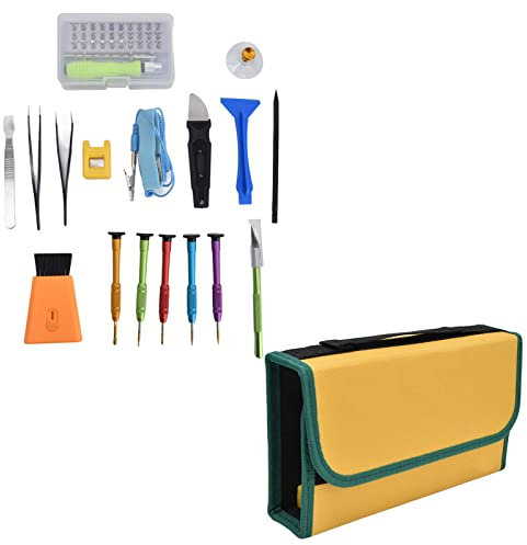 Fictory Kit de herramientas electrónicas Fictory de reparación, juego de puntas de destornillador para teléfono, computadora, reloj, gafas