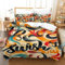 KBLDYAFB Graffiti 2 Teilig Stylisches 3D Bettwäsche-Set Bettbezug Hochwertige Microfaser Freunde Oder Familie Single（140x200cm）
