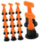 AUTSUPPL Tiling Levelling System Tiles 50 Sets Tile Leveling System t Shaped Tile Levelers for Accurate Wall and Floor Alignment Reusable Tile Spacers for Precision Installation