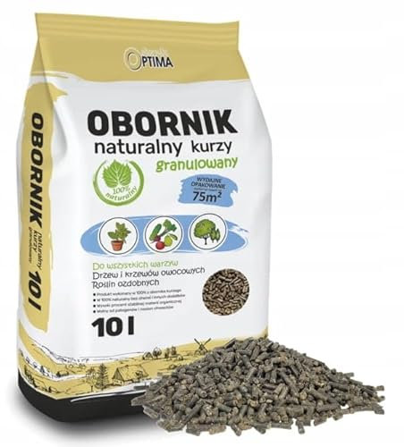 Biopon Organischer Hühnerdung Pellets 10L – Naturdünger, universell einsetzbar, verbessert die Bodenfruchtbarkeit