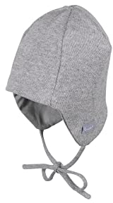 Sterntaler Unisex Baby Strickmütze M tze, Silber mel., 35 EU