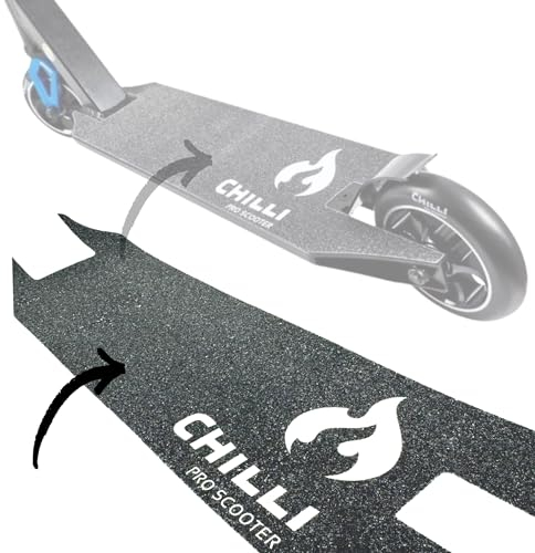 F26 Chilli Pro Stunt-Scooter Griptape 5000 Reaper Cole Beast C50 C53 I Kinder I Tret I Roller I Anti Rutsch Deck I Sand Papier I (5000 I 50 I Schwarz)