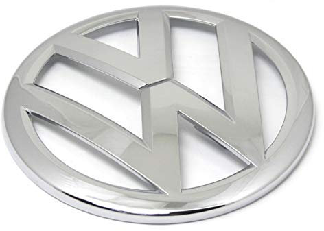 Volkswagen Original VW Front Grill Badge Emblem Chrome - 5G0853601 2ZZ
