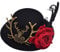 BLESSUME Steampunk Frauen Getriebe Mini Hut Gotisch Zylinder Haarspange (G)