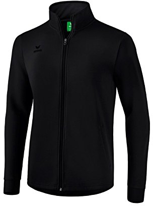 Erima Herren Basic Sweat Jacke (2071801), schwarz, 3XL