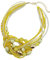 Bocar Collana del Collare di Dichiarazione Multistrato dei branelli di Semi (NK-10345-yellow)