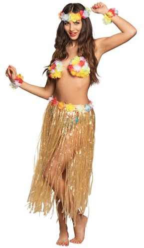 Boland - Hawaii Kostüm Set Paradise | 5-teiliges Zubehör für Faschingskostüm, Karneval, JGA und Mottoparty, Strand