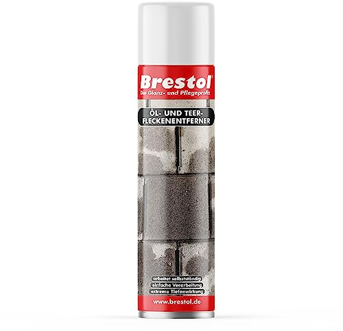 Brestol® Spray nettoyant pour Taches d'huile 400 ML – Détachant d'huile pour Dalles de Parking, Nettoyage de Sol d'atelier
