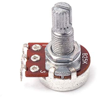 Milisten Audio-potentiometer Gitarren-lautstärkepotentiometer Lineare Lötösen Gitarrenpotentiometer