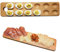 HIGHERHUMAN Wendbare Eierablage aus Holz und Charcuterie-Brett, Käse-Servierplatte
