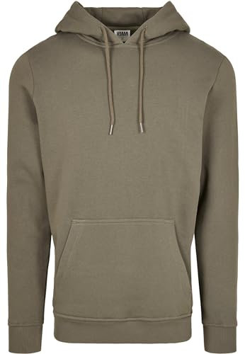 Urban Classics Sweat À Capuche Bio Basique Sweatshirt, Olive, S Homme