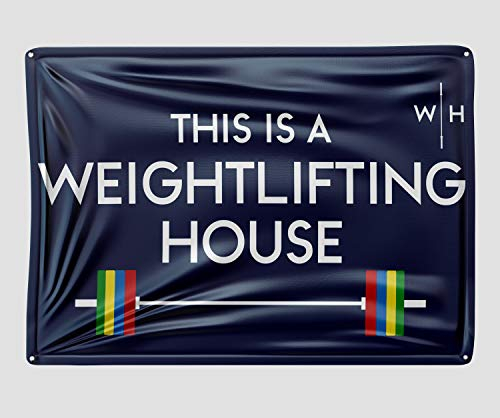 Weightlifting House Dies ist eine Flagge