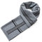 Villand Herren Wolle Strickschal (Kadett Grau)