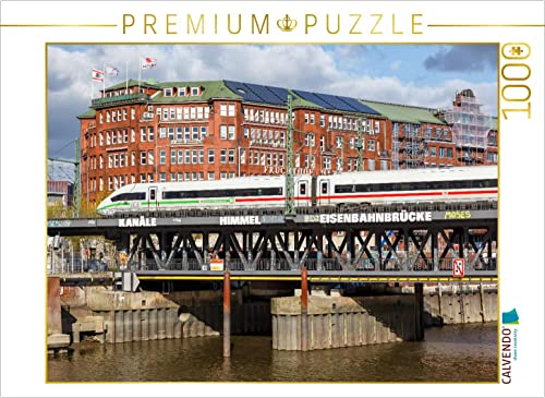 CALVENDO Puzzle Ice 4 der DB in Hamburg 1000 Teile Puzzle quer | Lege-Größe cm Foto-Puzzle für glückliche Stunden