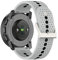 Chofit Straps Compatible with Suunto 9 Peak Strap, Soft Silicone Sport Replacement Wristband 22mm Band with Colourful Holes Watch Zubehör for Suunto 9 Peak Smart Watch (Gray)