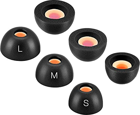 TENNMAK Auricolari in memory foam compatibili con Samsung Galaxy Buds 2 e Soundcore di Anker Life A1 A2 P2 Mini P3 A3i VR P10 Space A40 e JBL Tune 230NC Auricolari auricolari auricolari