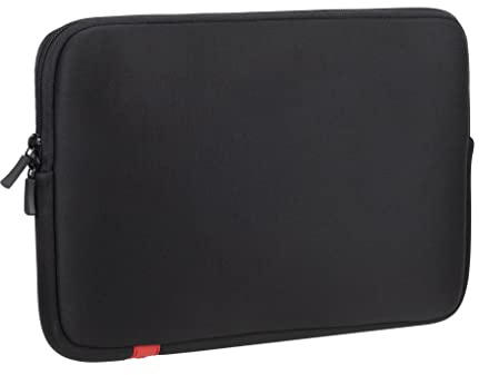 RIVACASE Laptop Hüllen von 11,6 bis 15,6'', Laptoptaschen für MacBook Air und Pro Ultraleicht und wasserabweisend (Schwarz, 13.3 Zoll)