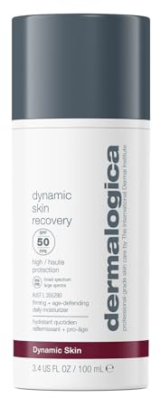 Dermalogica Dynamic Skin Recovery SPF50 100ml - Anti-Aging-Tagespflege mit Sonnenschutz. Schützt, festigt, strafft. Kurbelt die Kollagensynthese an & verbessert die Elastizität und Festigkeit.