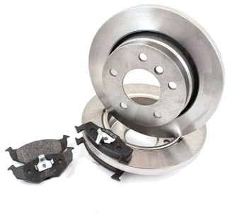 Bremsenset Hinterachse erstellt mit BOSCH Bremsscheiben Scheibenbremsen Ø276 Voll beschichtet hinten + Bremsbeläge Bremsklötze für B-Klasse A-Klasse GLA-Klasse CLA Coupe