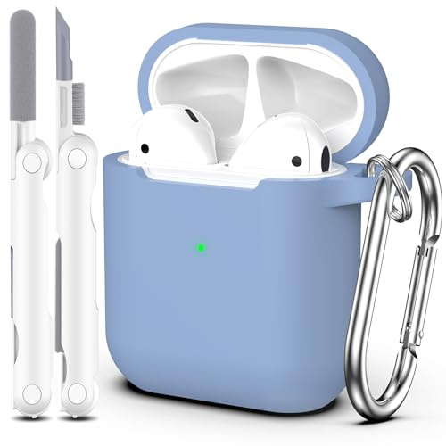 MHYALUDO Kompatibel mit Airpods Hülle Case (2016/2019), Airpods 2 Hülle