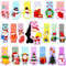 Lesezeichen Kinder,40 Stück Weihnachten Magnetische Lesezeichen Bunt,Weihnachtsgeschenke Magnetic Markings Santa Schneemann Seitenclips Markierungen,Buchmarkierungen Mitgebsel für Schüler Lehrer