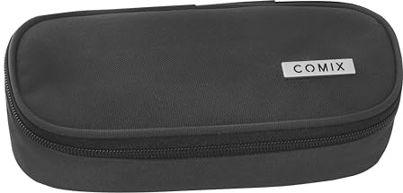 COMIX - Astuccio Scuola, Mini Tombolino Leggero e Compatto, Facile da Trasportare e Riporre nello Zaino o nella Borsa, Ideale per Scuola, Università e Lavoro, 22 x 5H x 5 cm