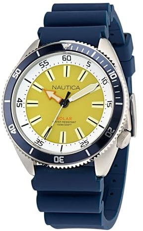 Nautica Napnvs401 Herrenuhr, Chronograph im Vintage-Stil, Artikelnr. NAPNVS401