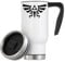 Atspauda Weird symbol bird Thermal Travel Coffee Mug 480ml White