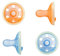 Tommee Tippee brustähnlicher Night Glow Schnuller, 6-18m, 4er-Pack, leichtgewichtig, einteiliges Silikondesign