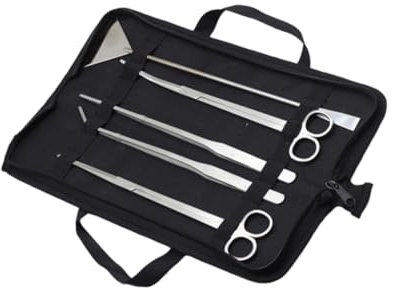 BESPORTBLE 5St Aquarium Aquascaping Schere Netz Aquarium licht Vakuum kleben Zubehör Aquascaping Pinzette Werkzeug zur Pflege von Aquarienpflanzen