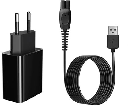 5V Chargeur de Rasoir pour Philips OneBlade QP2724 QP2834 QP1924 MG5910 MG7910 S7887 S5880 PQ888 PQ889 Cordon de Chargeur avec Câble de Charge USB