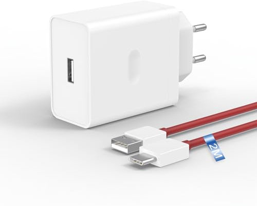 Chargeur USB 100W pour Oneplus SuperVooc Charge, alimentation USB C pour Oneplus 12R 12 11 Nord CE 4 Lite Nord 4 3 2T 10 Pro Oppo Reno 12 Pro 12F 11F 2M Câble de type C