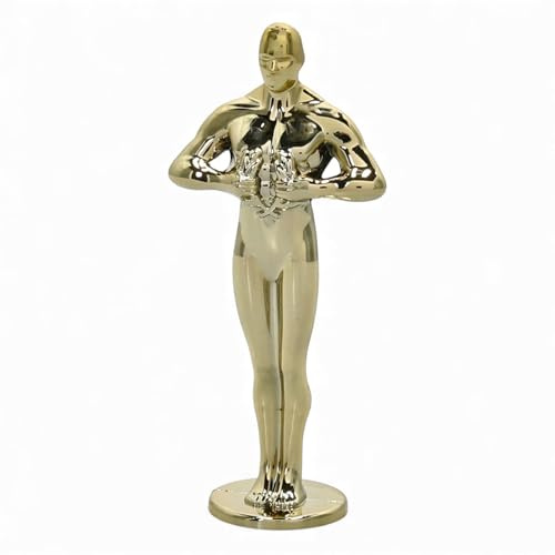 MIJOMA Mini Trophäe 7 cm – goldfarbener Siegerpokal aus Kunststoff – ideal für Kindergeburtstag, Partyspiele, Ehrungen & lustige Auszeichnungen