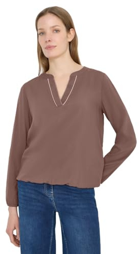 Cecil Damen Bluse in Unifarbe