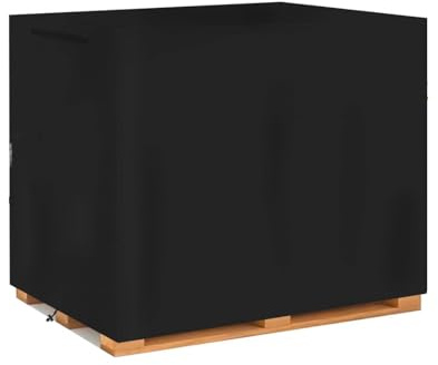 Abdeckung Schutzhülle für Gitterbox & Euro-Paletten Boxen, 600D Oxford | Wasserdicht Winterfest UV-Beständig