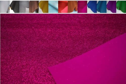 Fabrics-City PINK Eva MOOSGUMMI Glitter BASTELSTOFF 2MM Stoff Stoffe, 4001