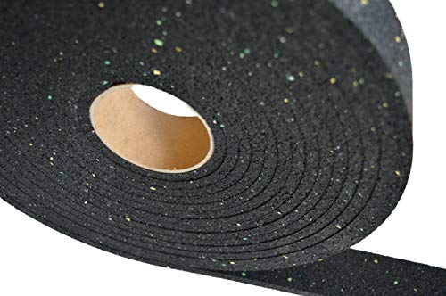 5000x100x6 mm Gummigranulat Rolle Terrassenpads Terrassenpad Gummigranulat Rolle Gummistreifen