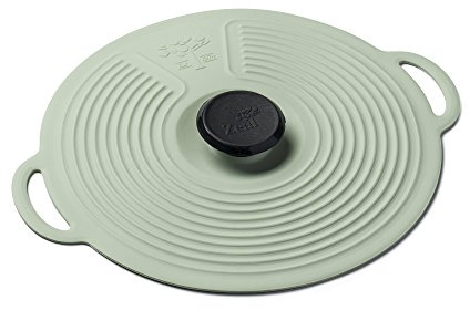Zeal Silicone Keep Fresh Storage Airtight Seal Lid Reusable Eco-Friendly Classic Design Sage Green (15cm, 6)