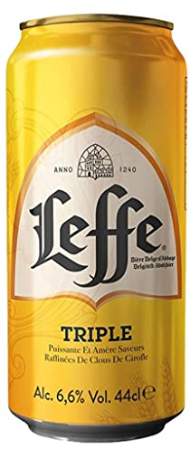 Leffe Triple 44cl (lot de 48 canettes)