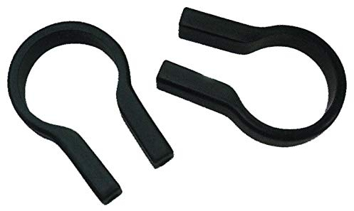 KlickFix Schellen f. Lenkeradapter 22-26mm 10er Polybeutel schwarz Fahrrad