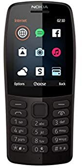Téléphone Portable pour Personnes âgées Nokia 210 4G 2,3 Noir 16 GB RAM
